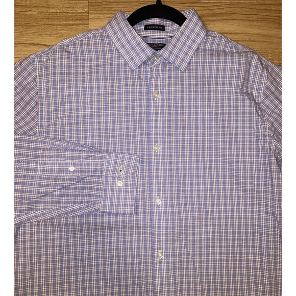 Banana Republic Other - Banana Republic Men's L Camden Fit Non-Iron Button Up Plaid Long Sleeve Shirt